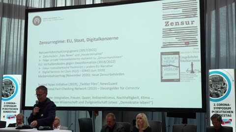 2. Corona-Symposium im Bundestag - Prof. Dr. Michael Meyen – Medien - Tag 2
