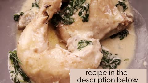 Keto Chicken Florentine