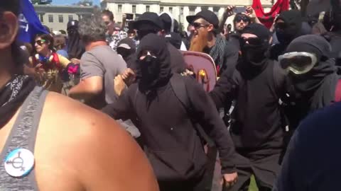 The August 27th 2017 Berkeley AntiFa Attack On Joey Gibson, Tusitala "Tiny" Toese, And Pete Peters