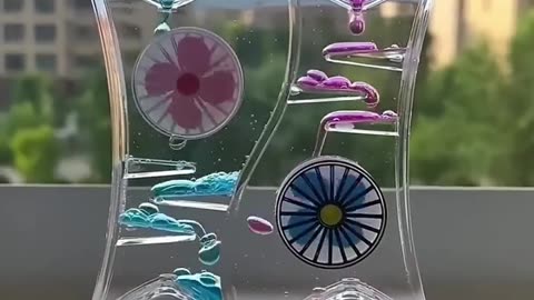 Windmill Liquid Motion Hourglass ⏳🌀