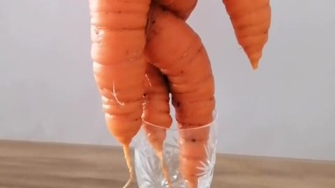 Unbekannte Karottenfigur.