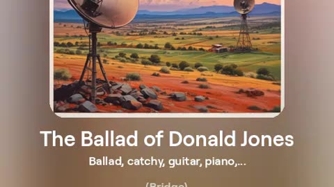 The Ballad of Donald Jones 2