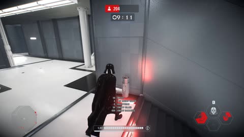 SWBF2 2017: Arcade Onslaught Darth Vader 500+ Killstreak Kamino Gameplay