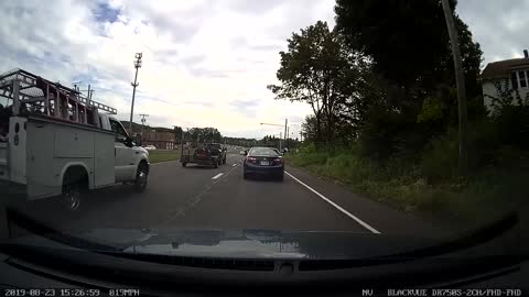 Almost hit from behind by an impatient driver
