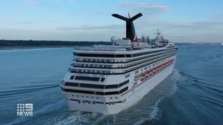 Cruise passenger survives after floating at sea for 15 hours _ 9 News Australia