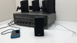 Bose (1) Swivel Rotating Double Cube Center Speaker Demo Vector Research VR-7000