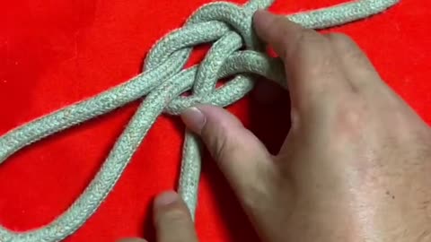 How to Tie the knotting skills in life, you can learn at a glance #27