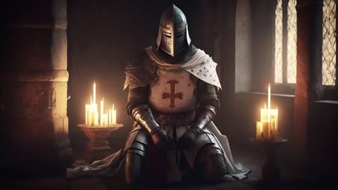Knights Templar Chant in a Sacred Sanctuary - Cathedral Ambient Music