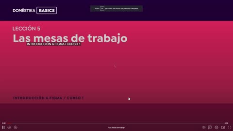 CURSO FIGMA BASICS-Las mesas de trabajo