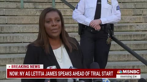 NY AG Letitia James ahead of Trump’s fraud trial