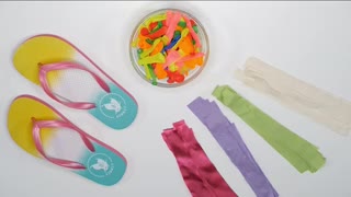 DIY Water Balloon Flip Flops Craft