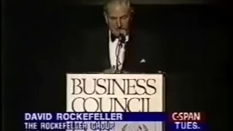 David Rockefeller on Population Control in 1994