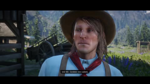 Jim Milton Fist Fight With Big Valley Gangs To Save Mr Geddes Boy Red Dead Redemption 2 Gameplay