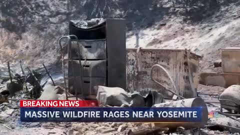 Massive Wildfire Near Yosemite Is Most Volatile This Season