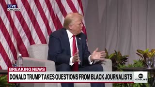 Trump defends JD Vance's 'childless cat ladies' remarks during interview at NABJ