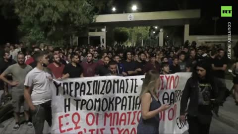 University of Athens students pepper sprayed by newly formed campus police | News