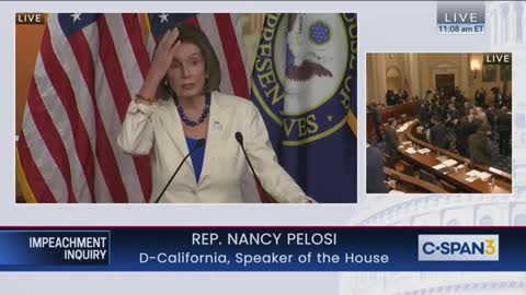 Nancy Pelosi weekly briefing: Repubs are not honoring their oath of office