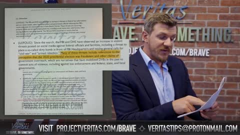 WATCH: Project Veritas Leaks STUNNING Memo from the FBI