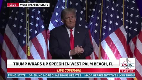 Donald Trump at Club 47 in West Palm Beach