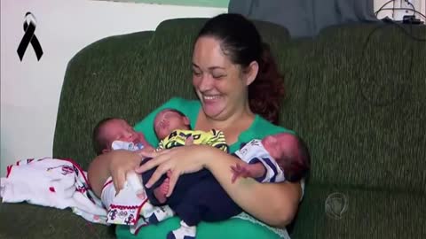 mom with 3 children