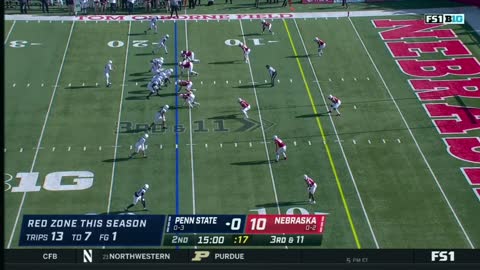 2020 Penn State at Nebraska 2Q w/HuskerSports audio