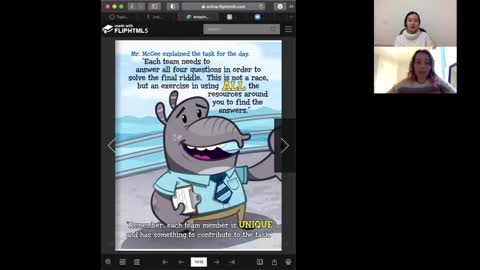 Virtual Reading Program "The Hog Mollies and the Amazing Aquatic Adventure"