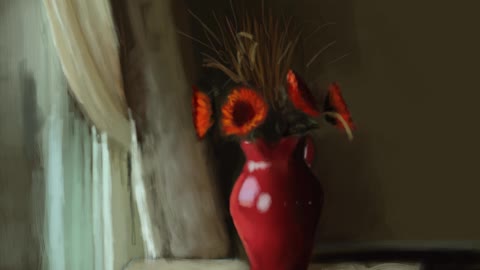 Timelapse of a vase