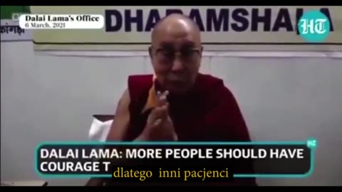 Dalajlama otrzymuje szczepionkę przeciwko CV-19 i nakłania innych do tego samego.