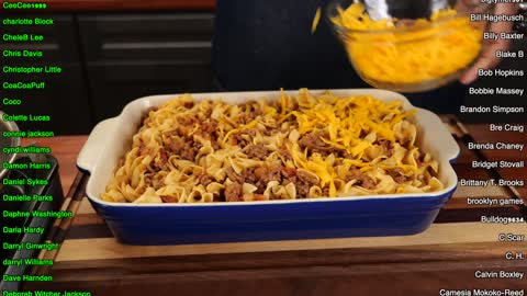 Beef Noodle Casserole