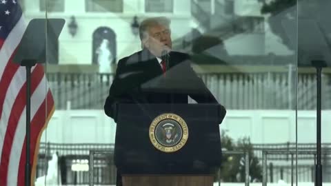 President Trump addresses supporters at Capitol rally