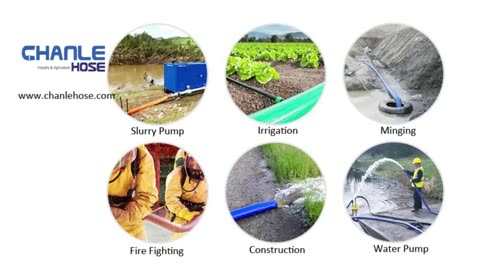 Agriculture Irriagtion PVC Layflat Discharge Water sunny Hose #layflathose