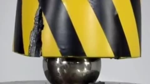 500 Tons press VS Uranium ball #hydraulicpress #uraniumpower #satisfying