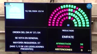 Argentina Senate passes Milei reform bill