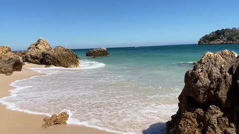 relaxing time on the beach sands