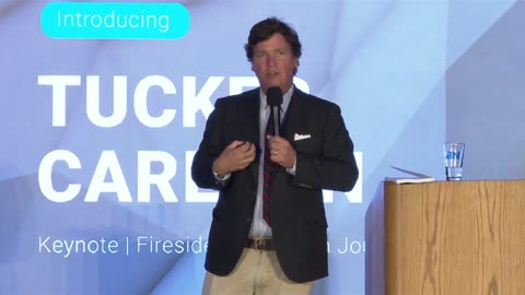 Tucker Carlson. Want to be happy? Care only about the opinions of people who love you.