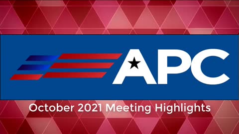 APC October Meeting Highlights