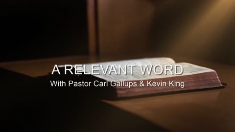 Is The Book of Leviticus Really Relevant? A RELEVANT WORD with Pastor Carl Gallups