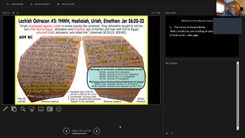 Wednesday January 24, 2024 Foundations II Apologetics: Methods of Recordingthe Scriptures