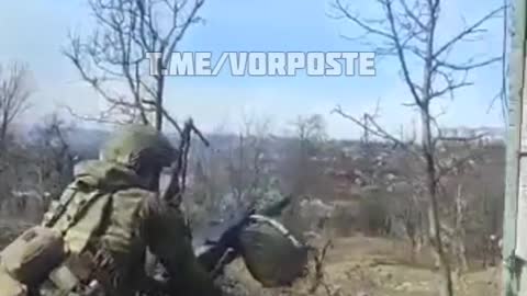 Rosguards are fighting in the Donetsk Republic