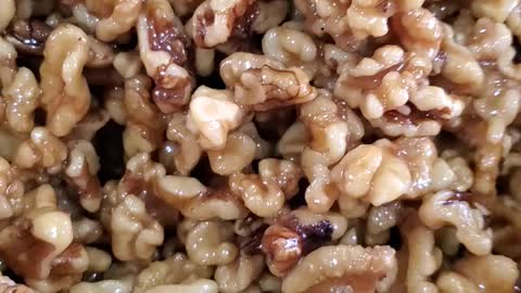 Creating Organic Maple coated Walnuts