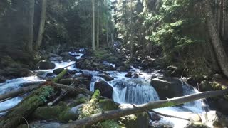 mountain river Caucasus Mountains