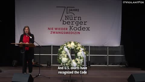 Nuremberg Code Violations: "We Must Ensure This Does Not Happen Again"