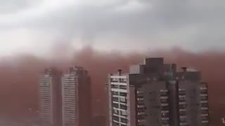 A Major Dust storm hits towns in São Paulo. "It was like a disaster movie," one resident said.