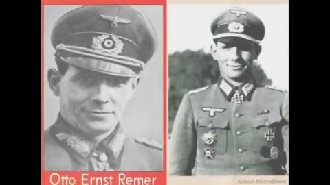 General Otto Ernst Remer newsreel footage
