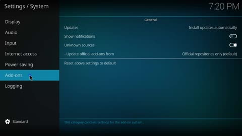 Parot TV Kodi Addon