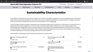 VEGI ETF Introduction (Agriculture)