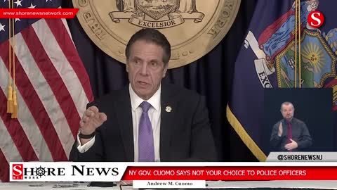 NY Governor Cuomo Tells Police Officers Not Your Choice on Thanksgiving