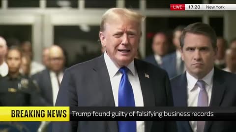 'I'm a very innocent man,' Donald Trump says after being found guilty in hush money case Sky News