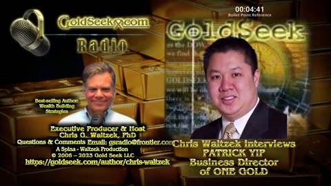 GoldSeek Radio Nugget - Patrick Yip Business Dir of OneGold