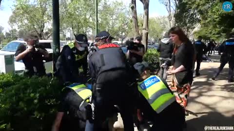 October 3rd, Melbourne protests and the usual police crackdown...